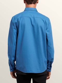 Huckster Long Sleeve Shirt - Used Blue