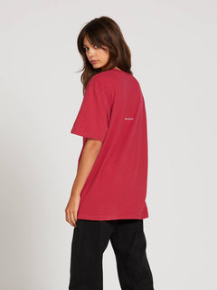 A.P.#2 Boxy T-shirt - Ruby Red (UNISEX)