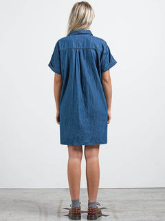 Yo Shortie Dre Dress - Flight Blue