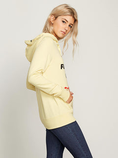 Vol Stone Hoodie - Faded Yellow